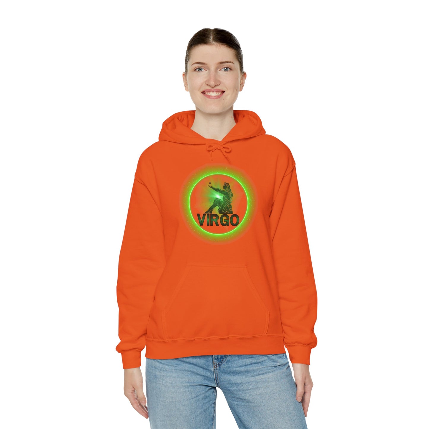 Virgo, Unisex Heavy Blend™ Hooded Sweatshirt