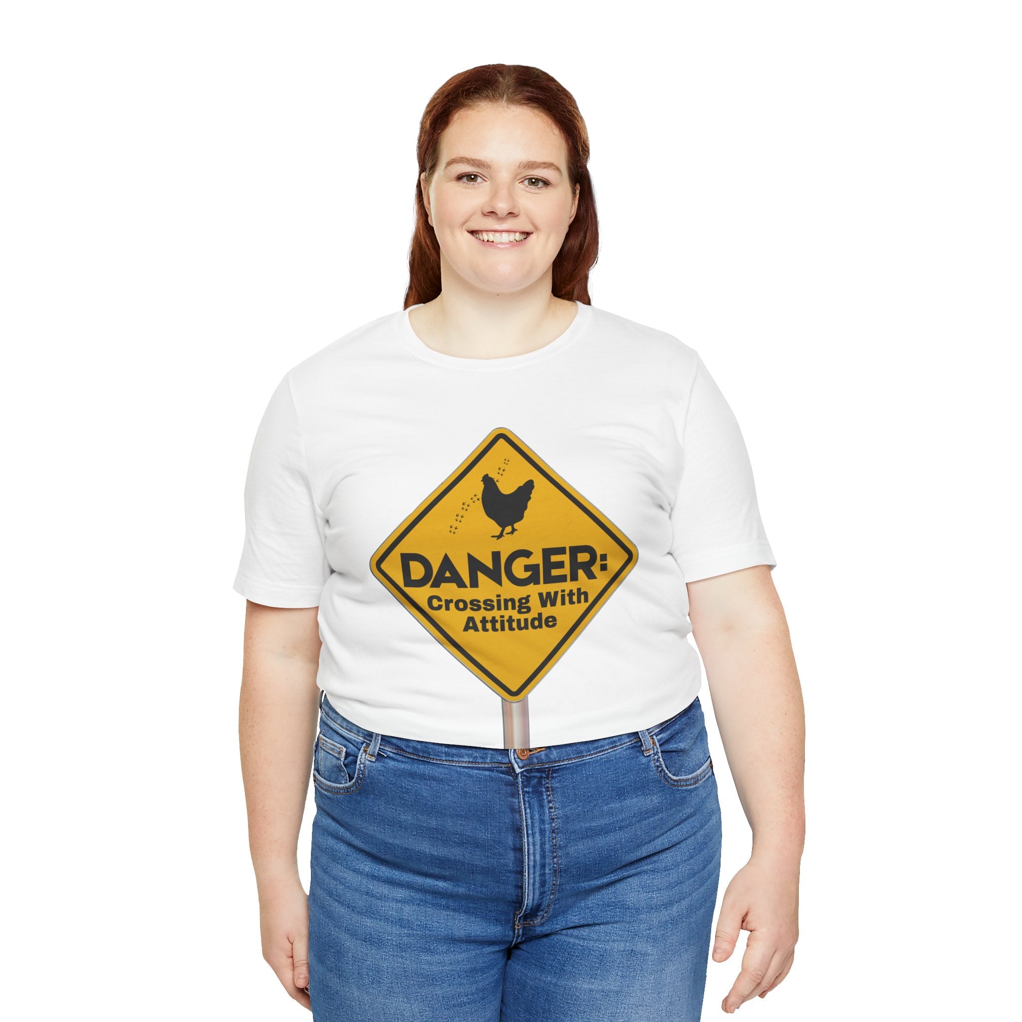 Danger: Crossing With Attitude - tee
