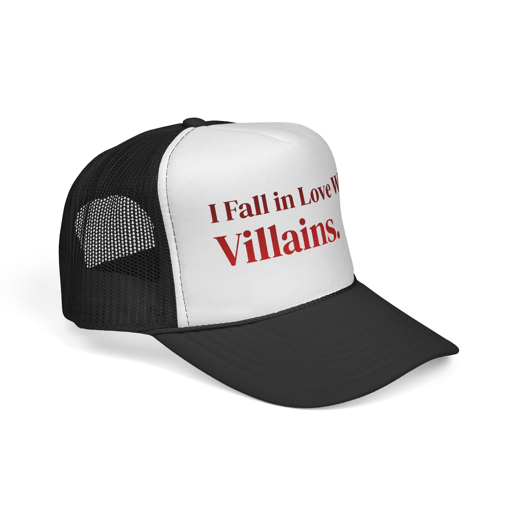 Trucker Cap — I Fall in Love With Villains.