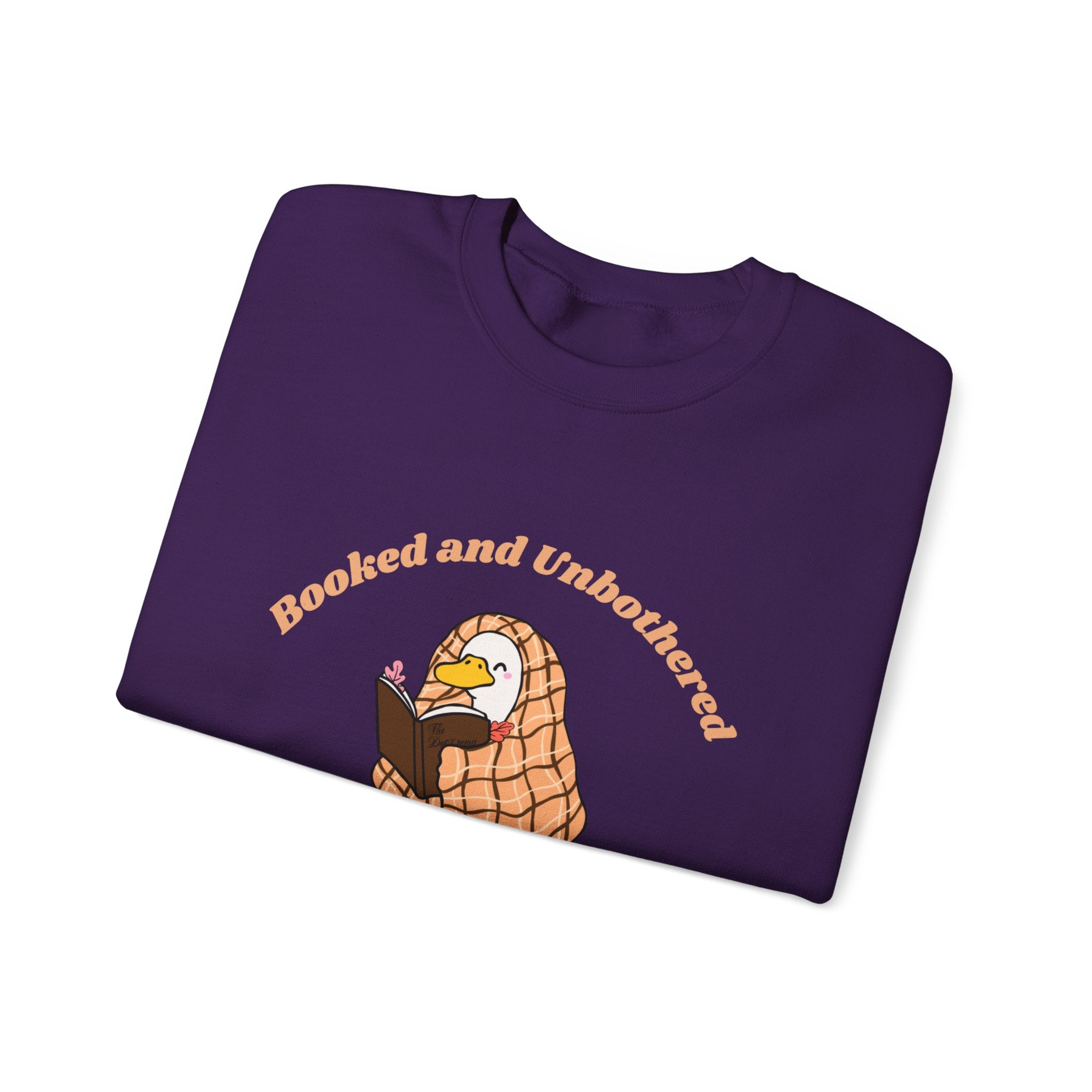Booked and Unbothered Crewneck Sweatshirt
