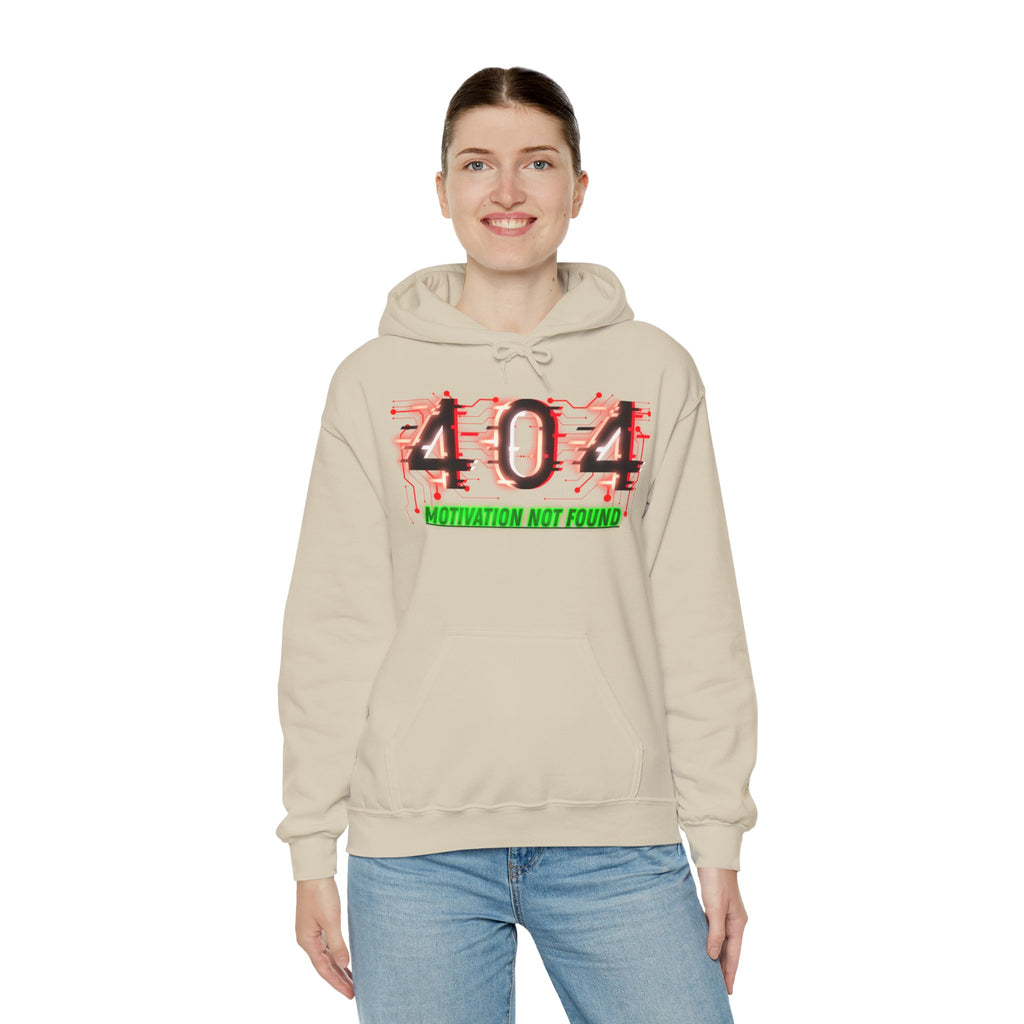 404 Motivation Not Found - Hoodie