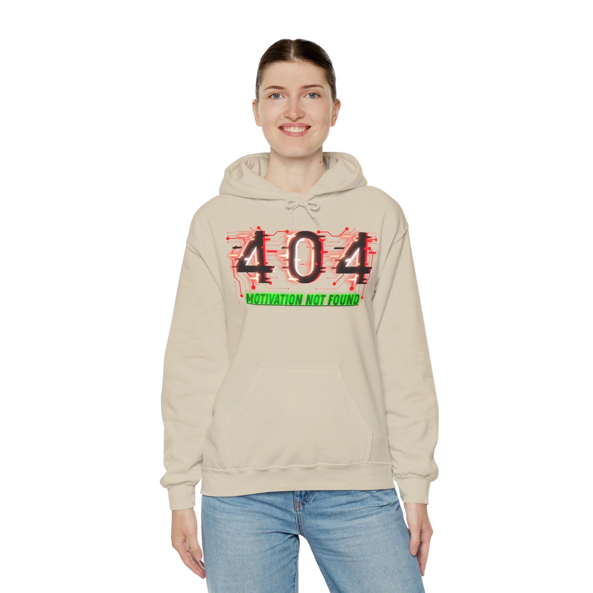 404 Motivation Not Found - Hoodie