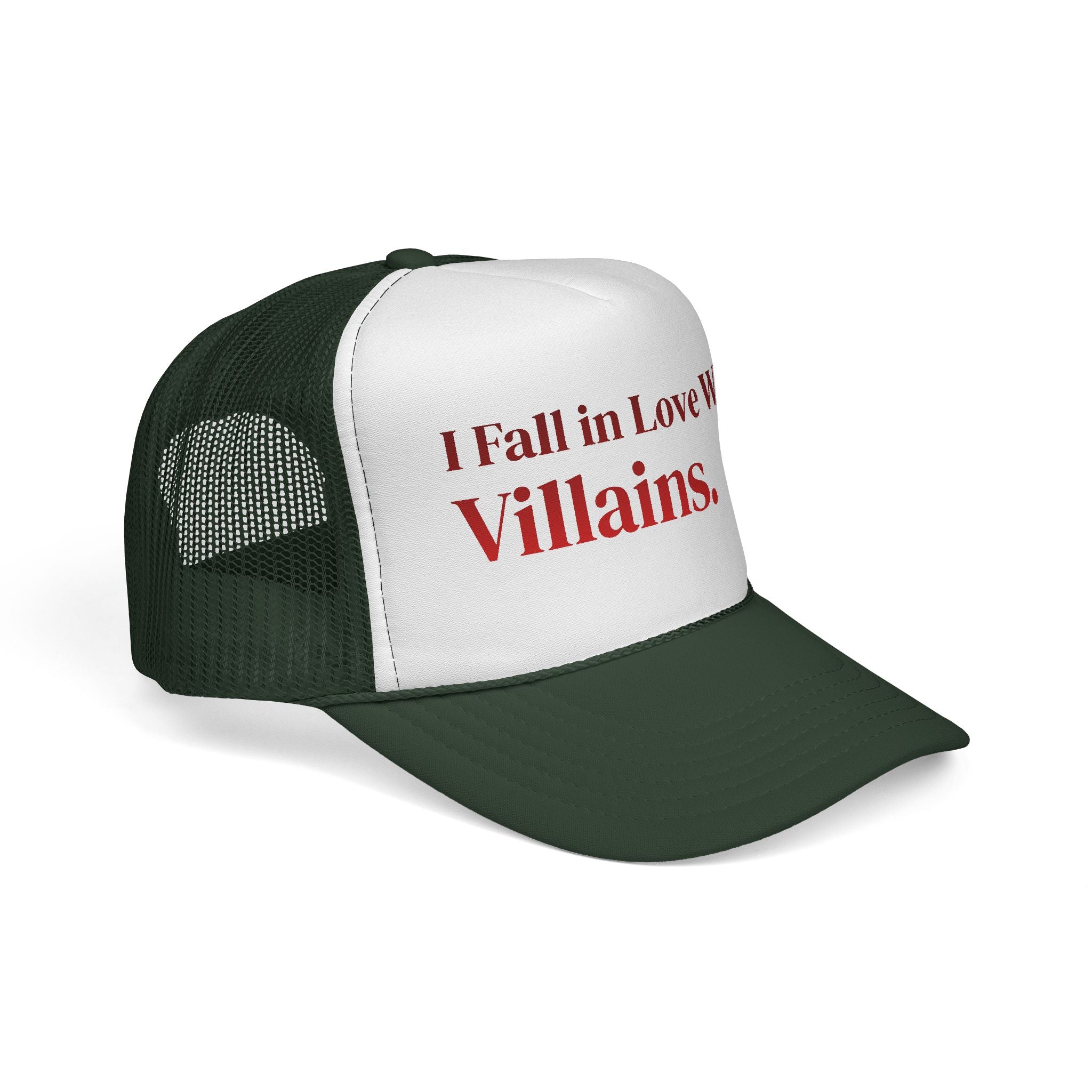 Trucker Cap — I Fall in Love With Villains.