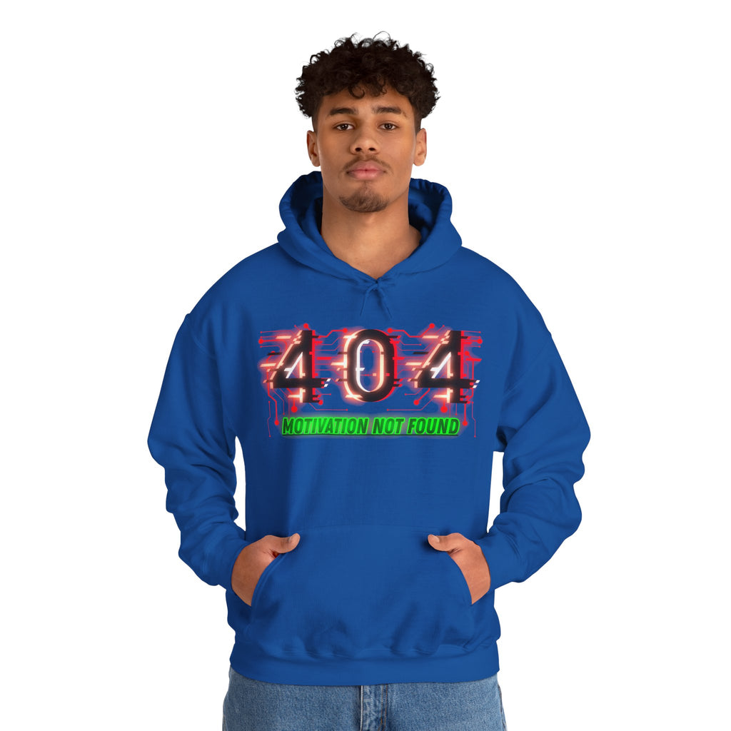 404 Motivation Not Found - Hoodie