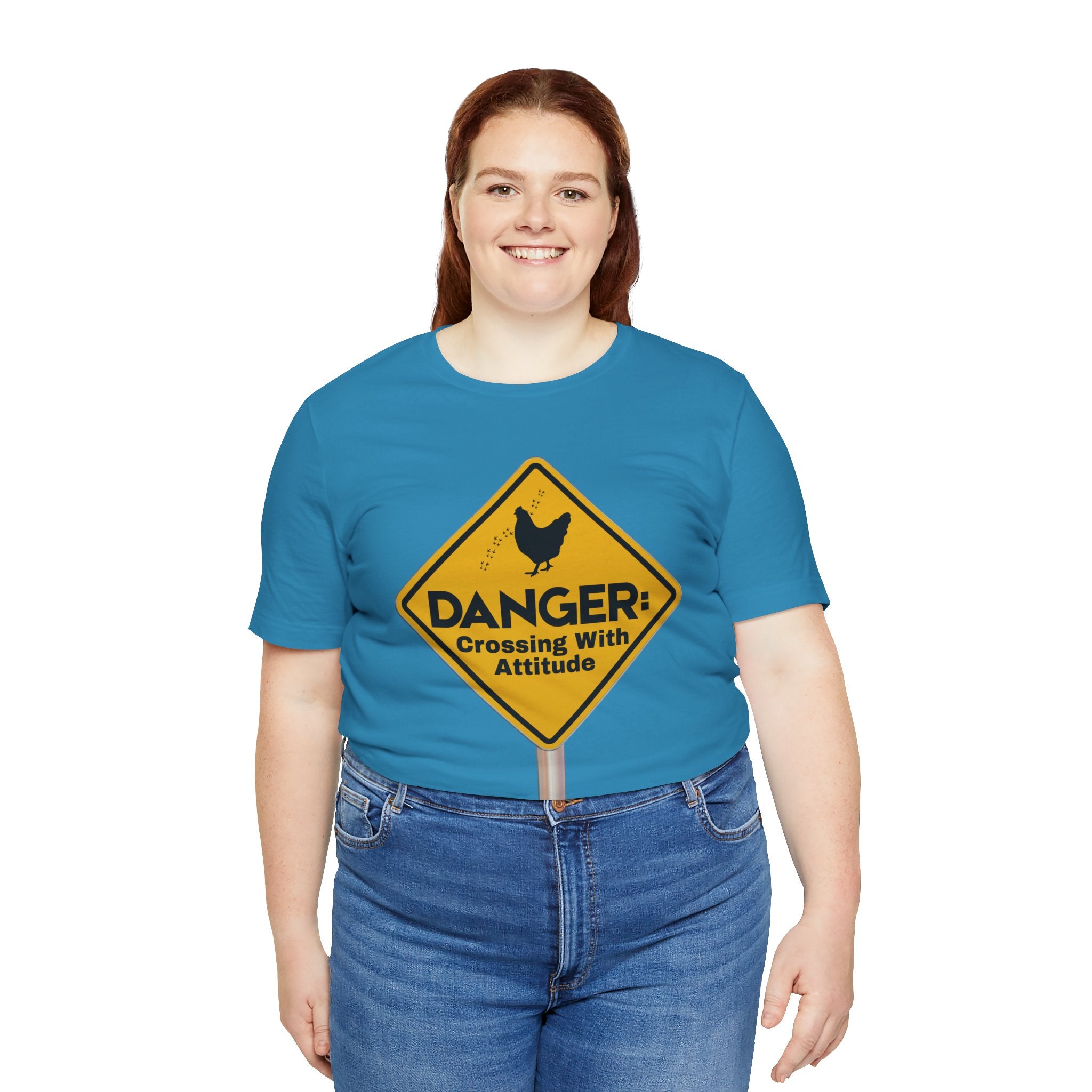 Danger: Crossing With Attitude - tee