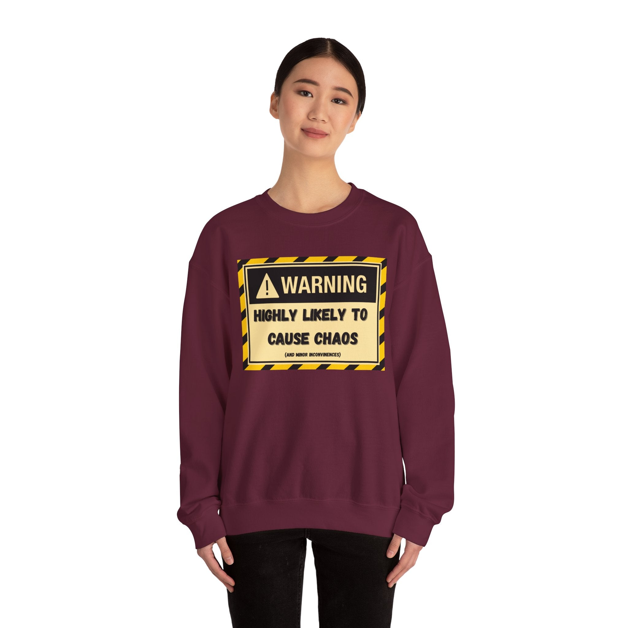 Warning: Highly Likely to Cause Chaos and Small Inconveniences - Sweatshirt