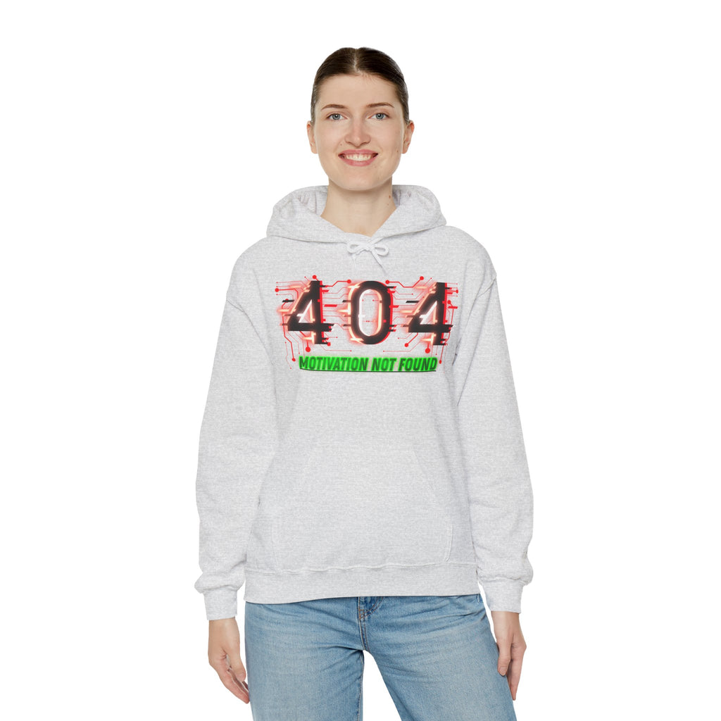 404 Motivation Not Found - Hoodie