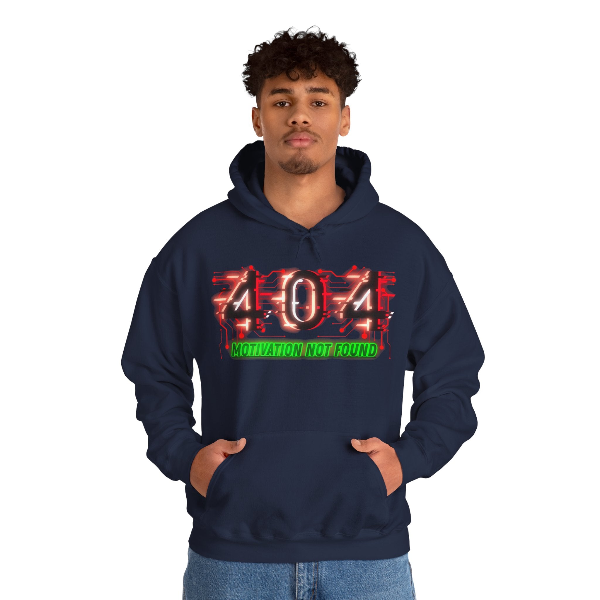 404 Motivation Not Found - Hoodie