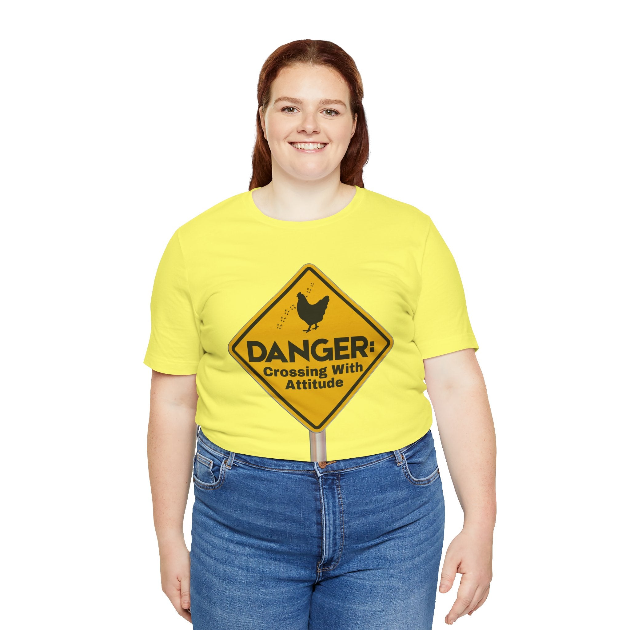 Danger: Crossing With Attitude - tee