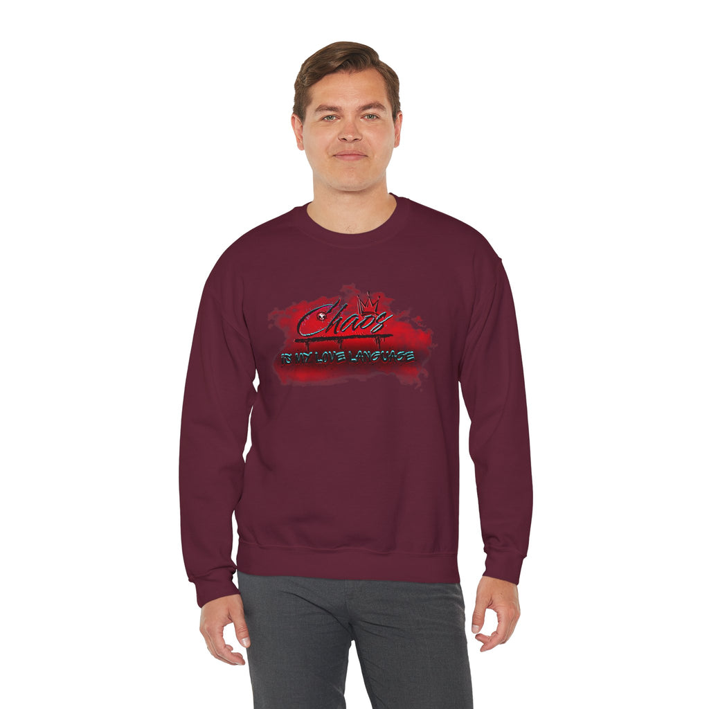 Chaos Is My Love Language - Crewneck Sweatshirt