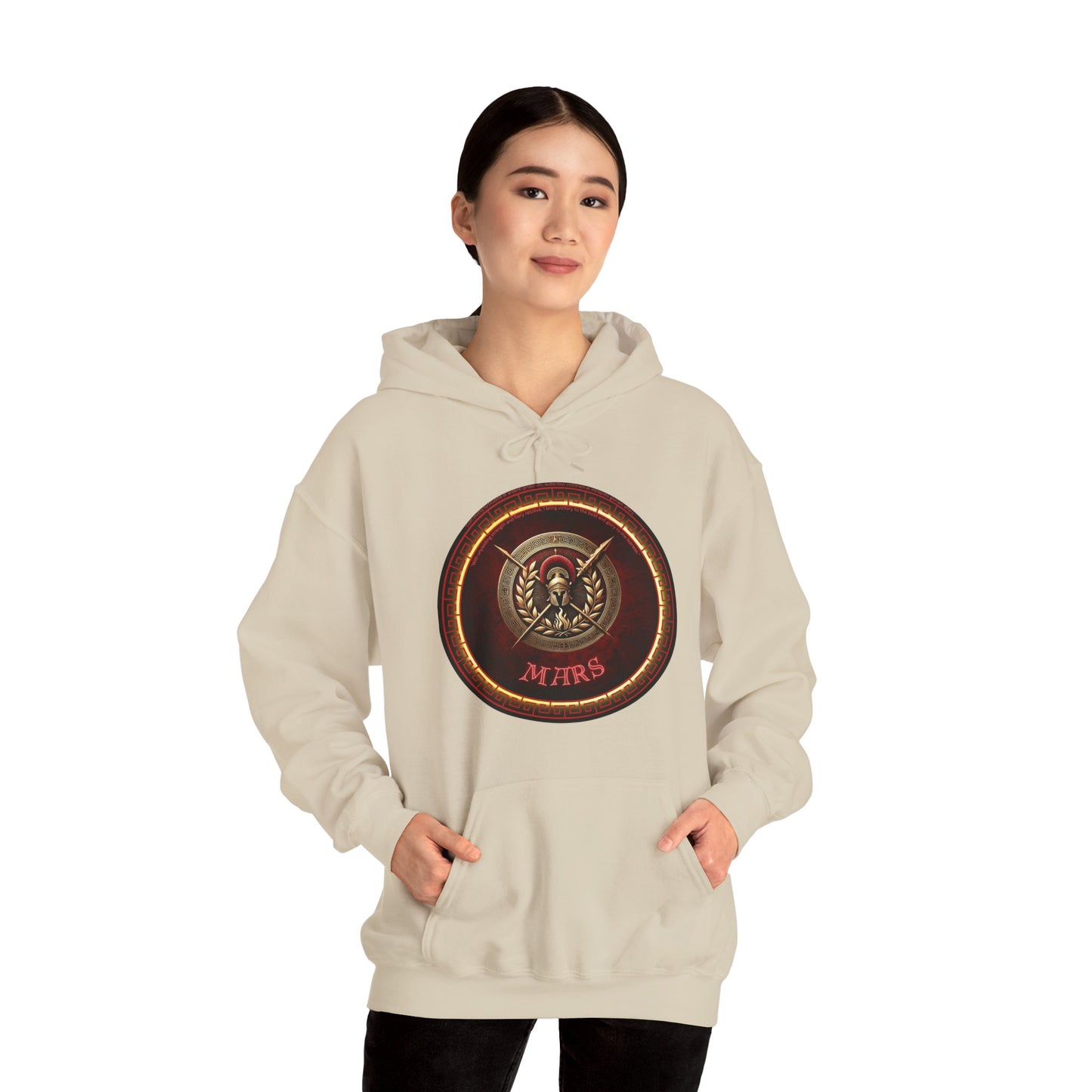 Mars, Unisex Heavy Blend™ Hooded Sweatshirt