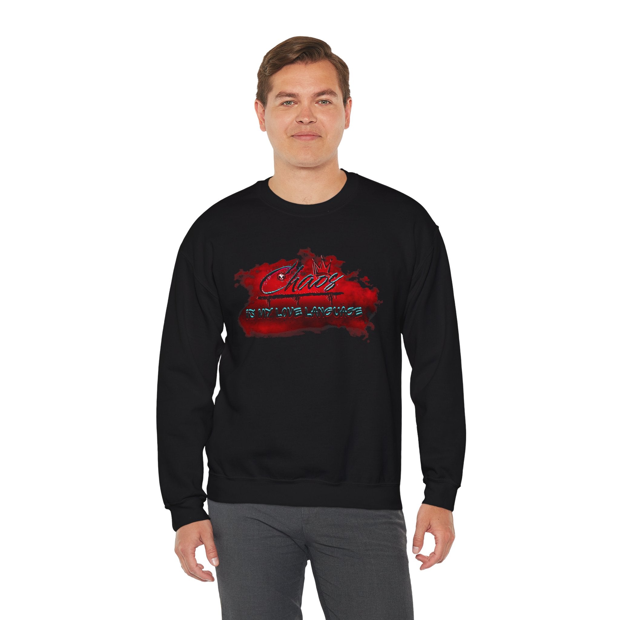 Chaos Is My Love Language - Crewneck Sweatshirt