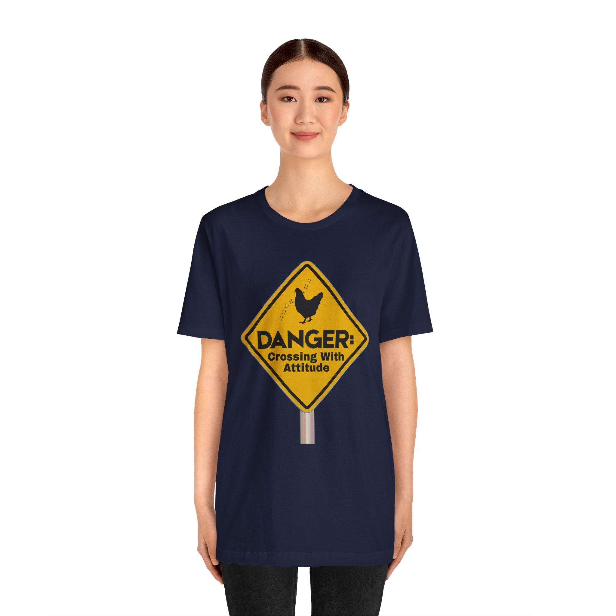 Danger: Crossing With Attitude - tee