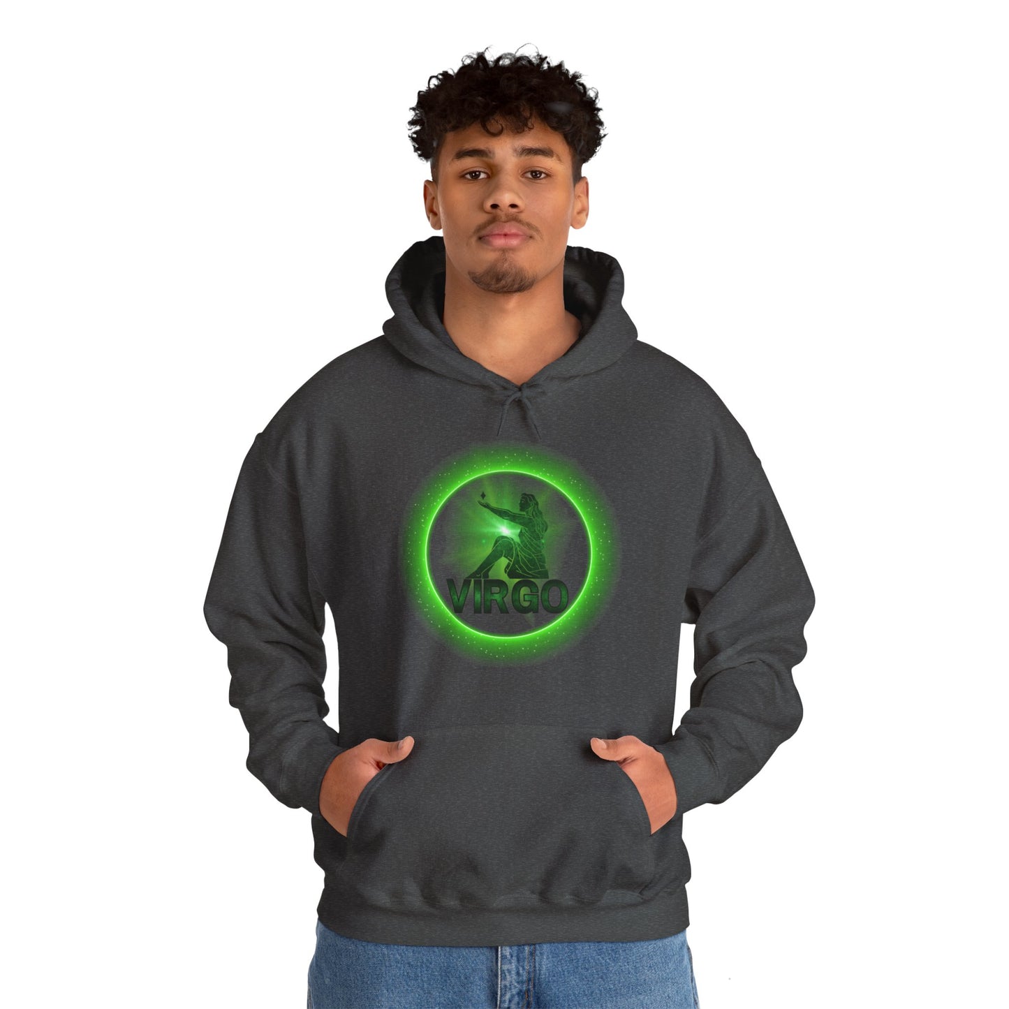 Virgo, Unisex Heavy Blend™ Hooded Sweatshirt