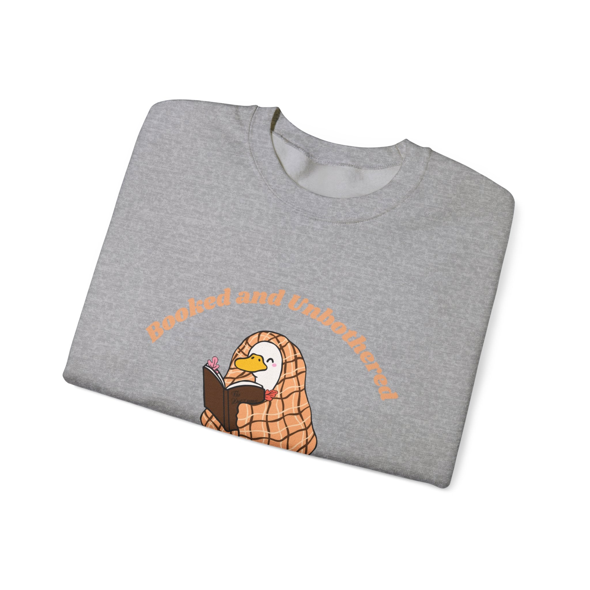 Booked and Unbothered Crewneck Sweatshirt