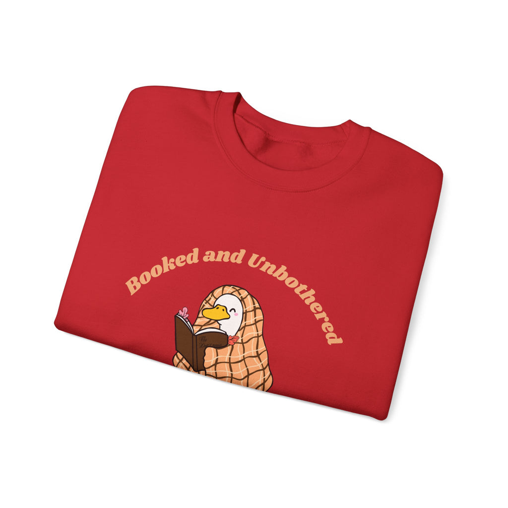 Booked and Unbothered Crewneck Sweatshirt
