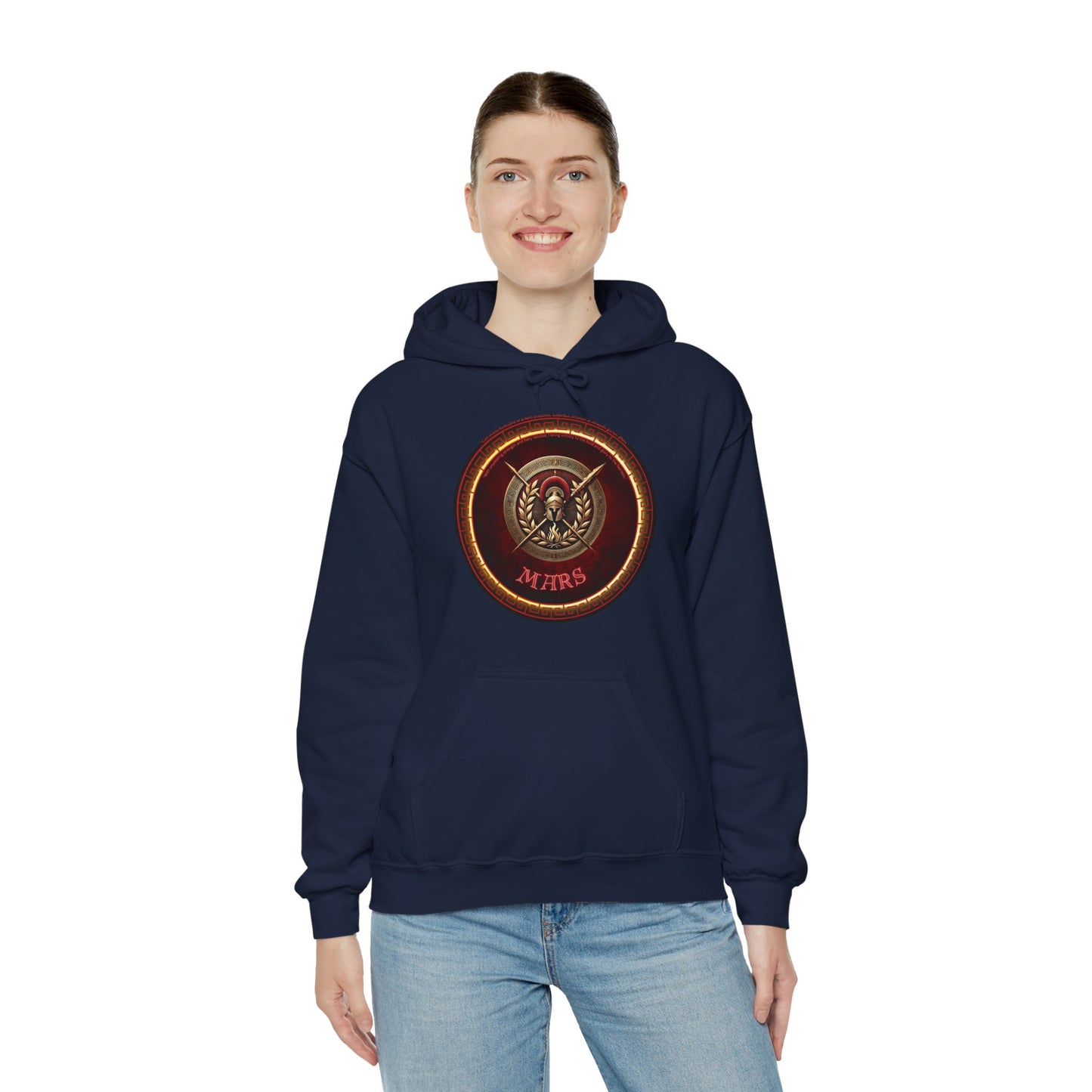 Mars, Unisex Heavy Blend™ Hooded Sweatshirt