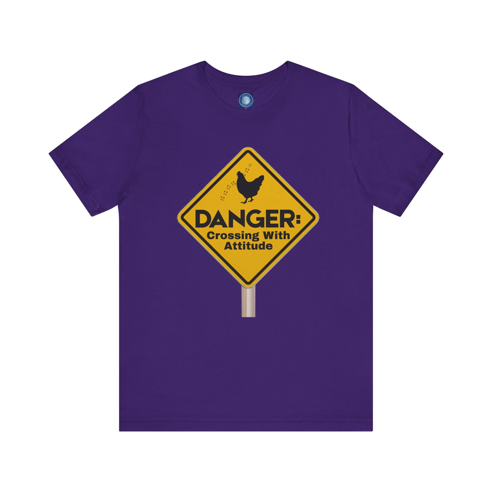 Danger: Crossing With Attitude - tee