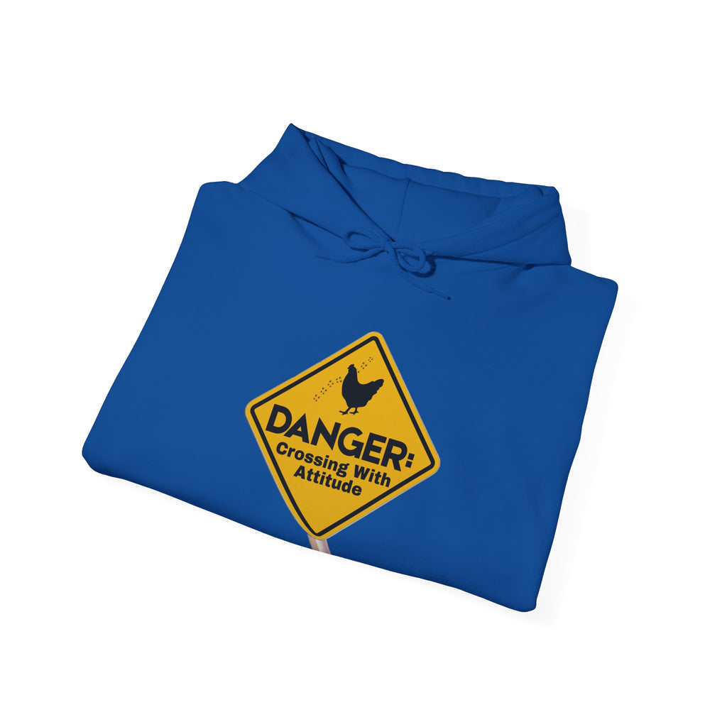 Danger: Crossing With Attitude - Hoodie