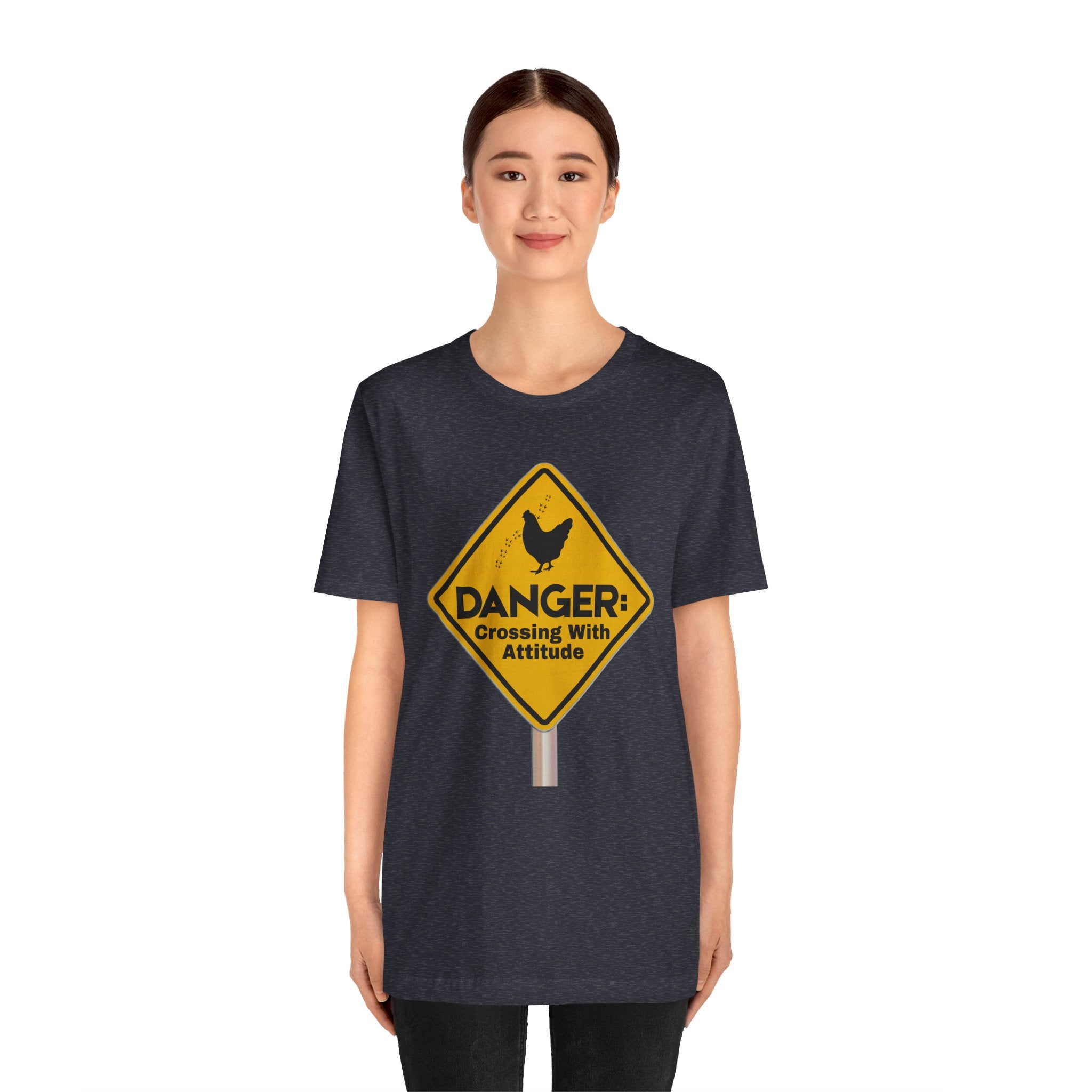 Danger: Crossing With Attitude - tee
