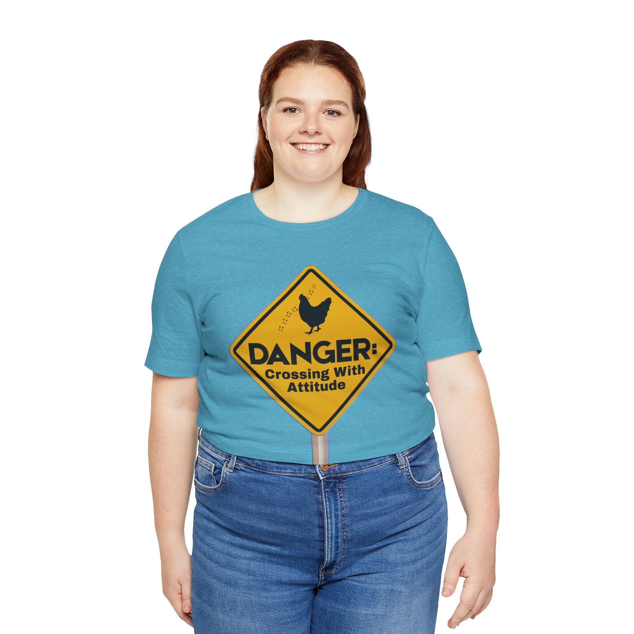 Danger: Crossing With Attitude - tee