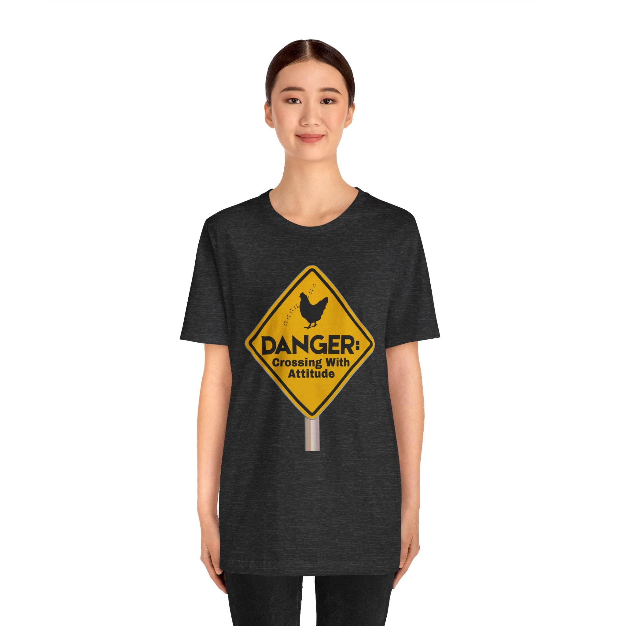Danger: Crossing With Attitude - tee