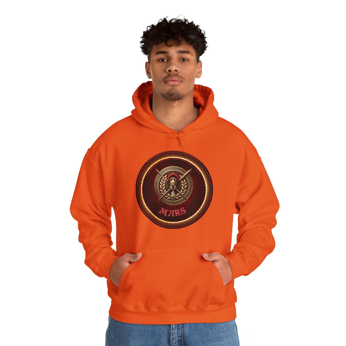 Mars, Unisex Heavy Blend™ Hooded Sweatshirt