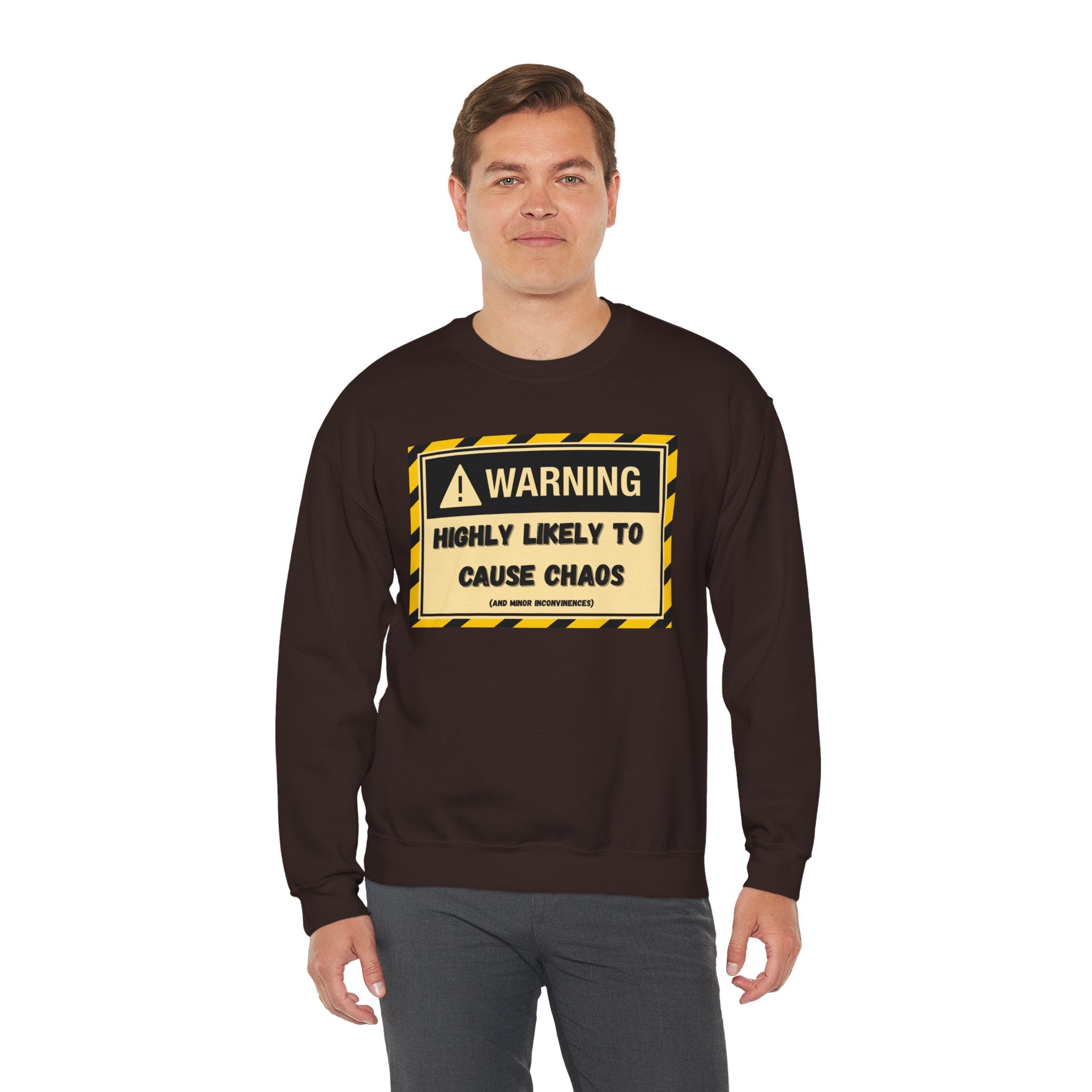 Warning: Highly Likely to Cause Chaos and Small Inconveniences - Sweatshirt
