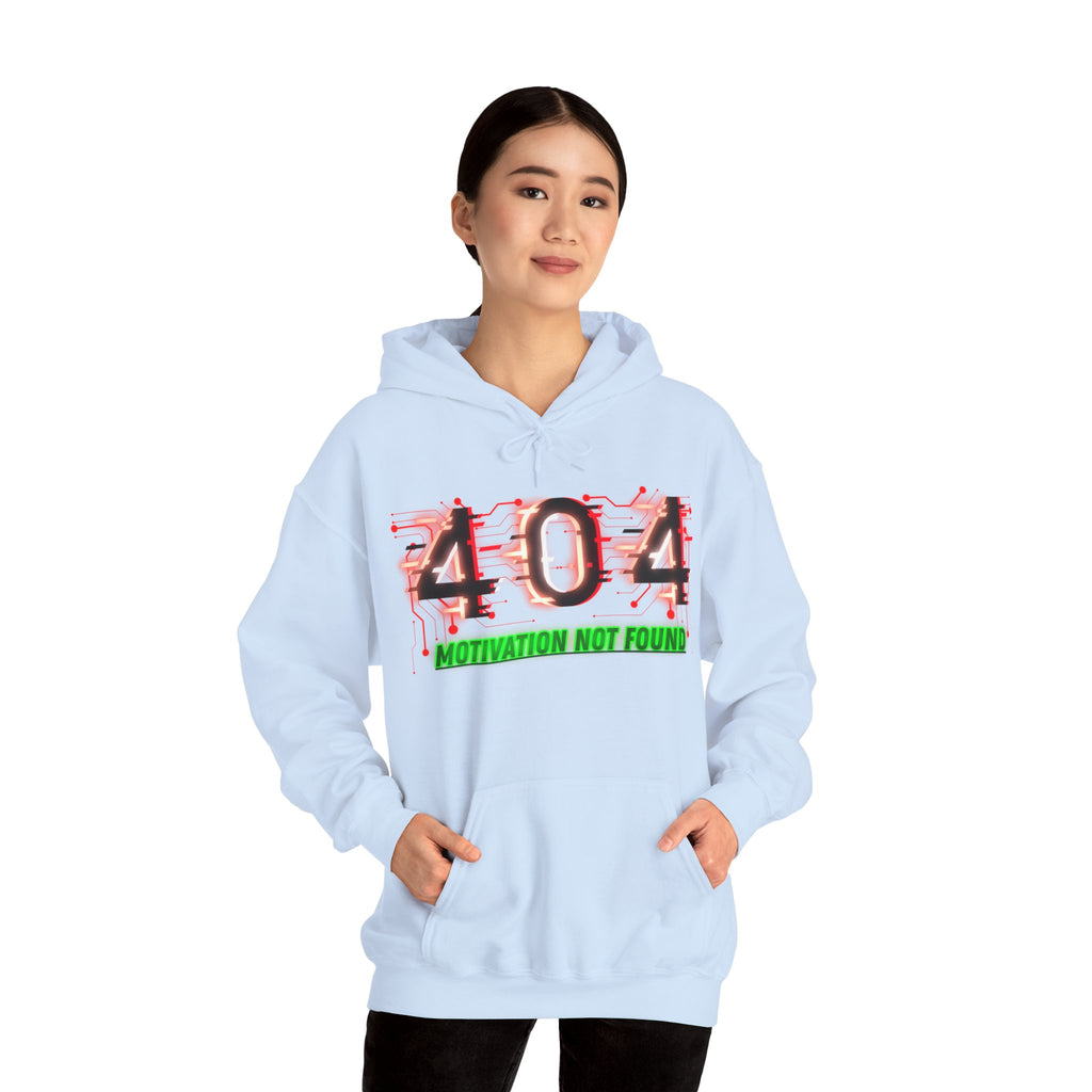 404 Motivation Not Found - Hoodie