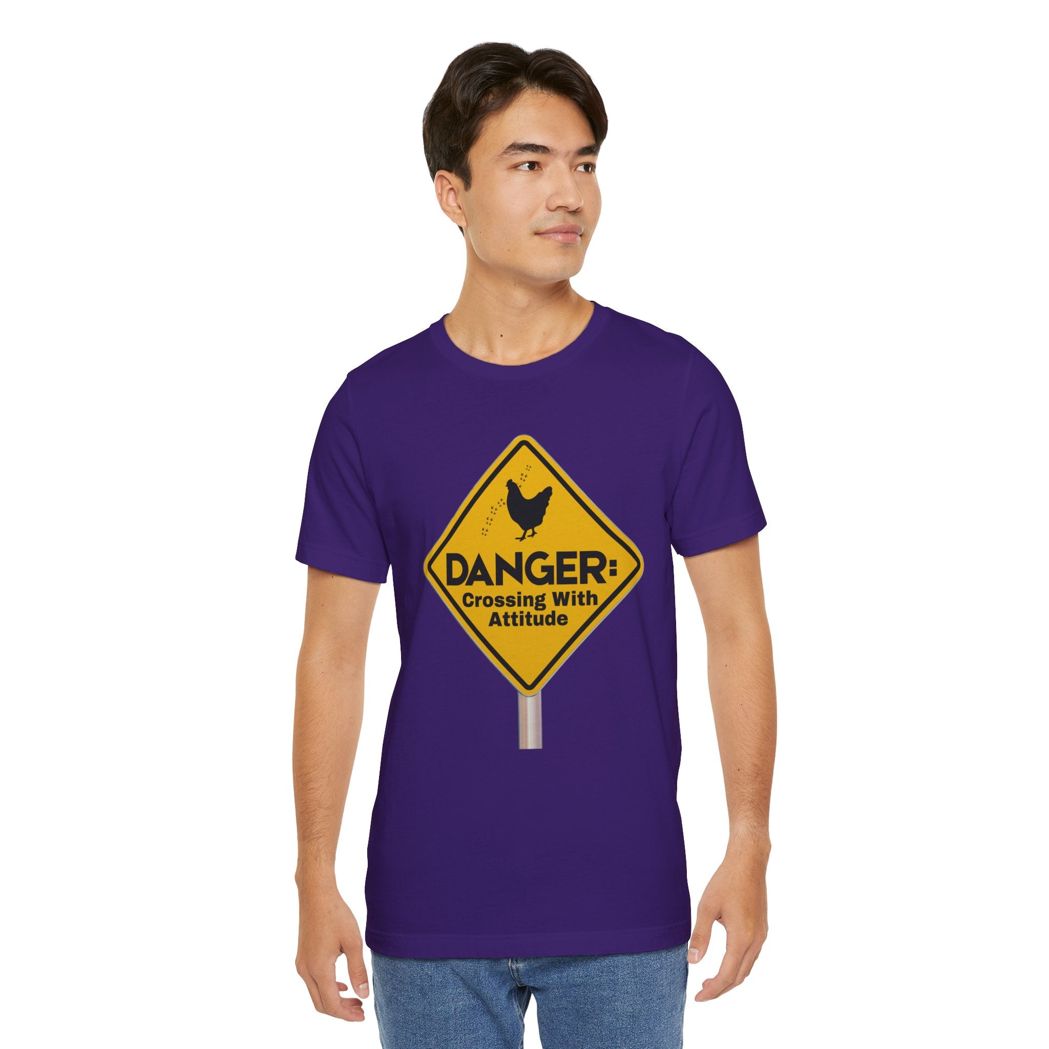Danger: Crossing With Attitude - tee