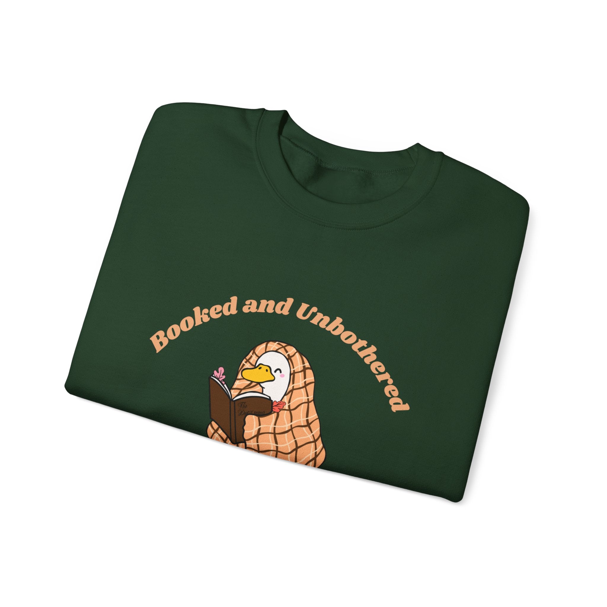 Booked and Unbothered Crewneck Sweatshirt