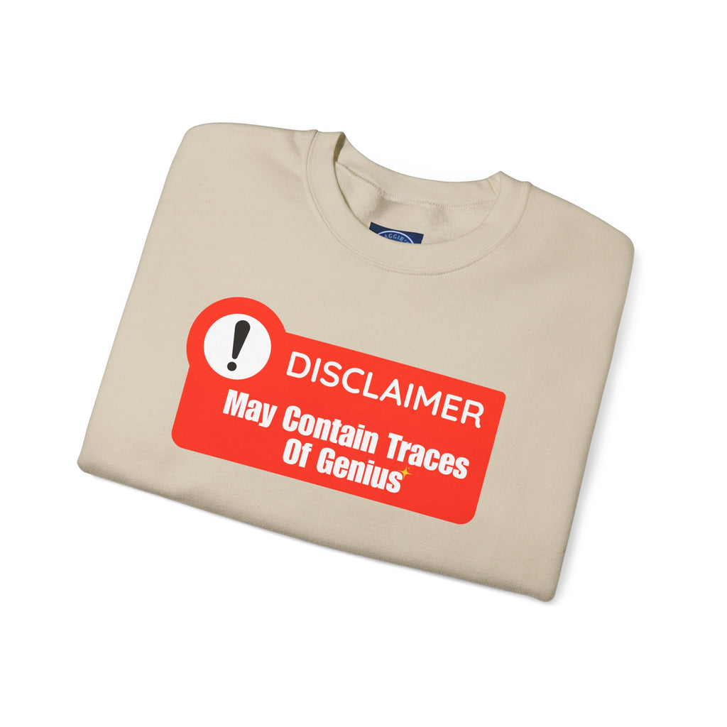 Disclaimer: May Contain Traces of Genius