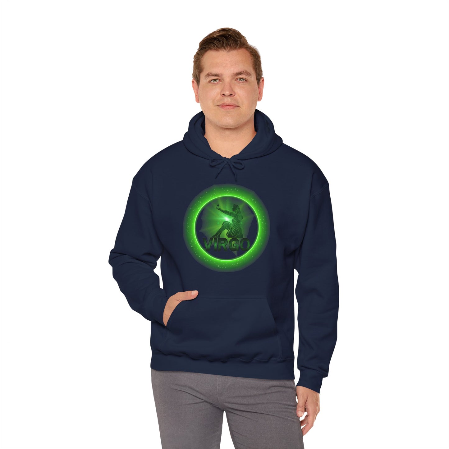 Virgo, Unisex Heavy Blend™ Hooded Sweatshirt