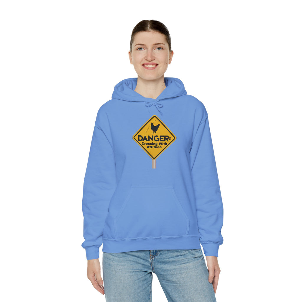 Danger: Crossing With Attitude - Hoodie