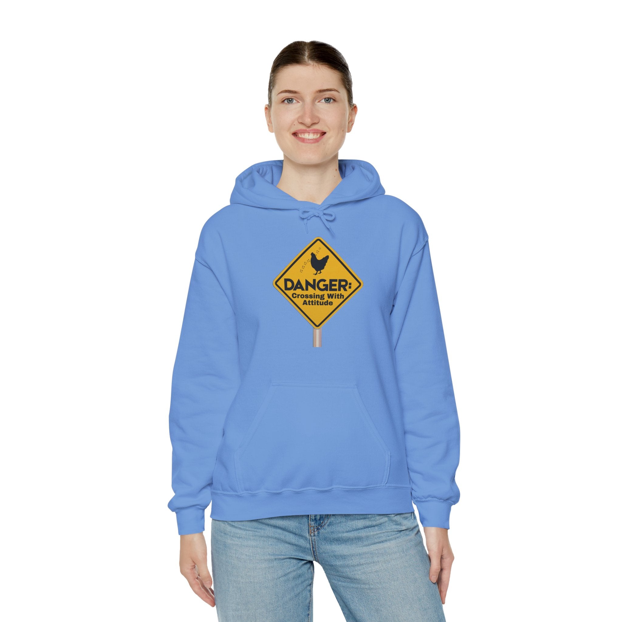 Danger: Crossing With Attitude - Hoodie