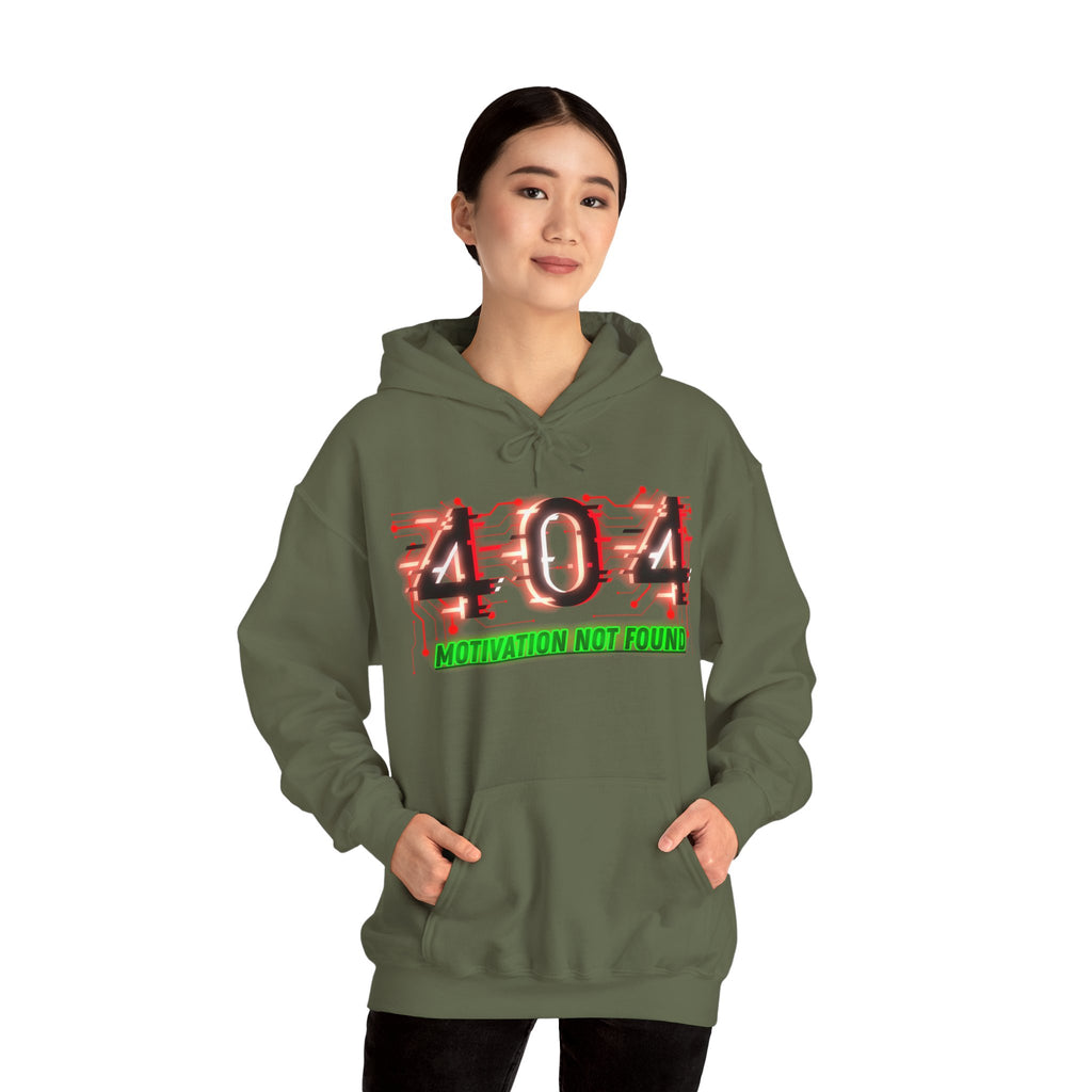 404 Motivation Not Found - Hoodie
