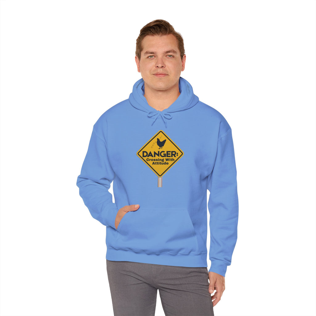 Danger: Crossing With Attitude - Hoodie