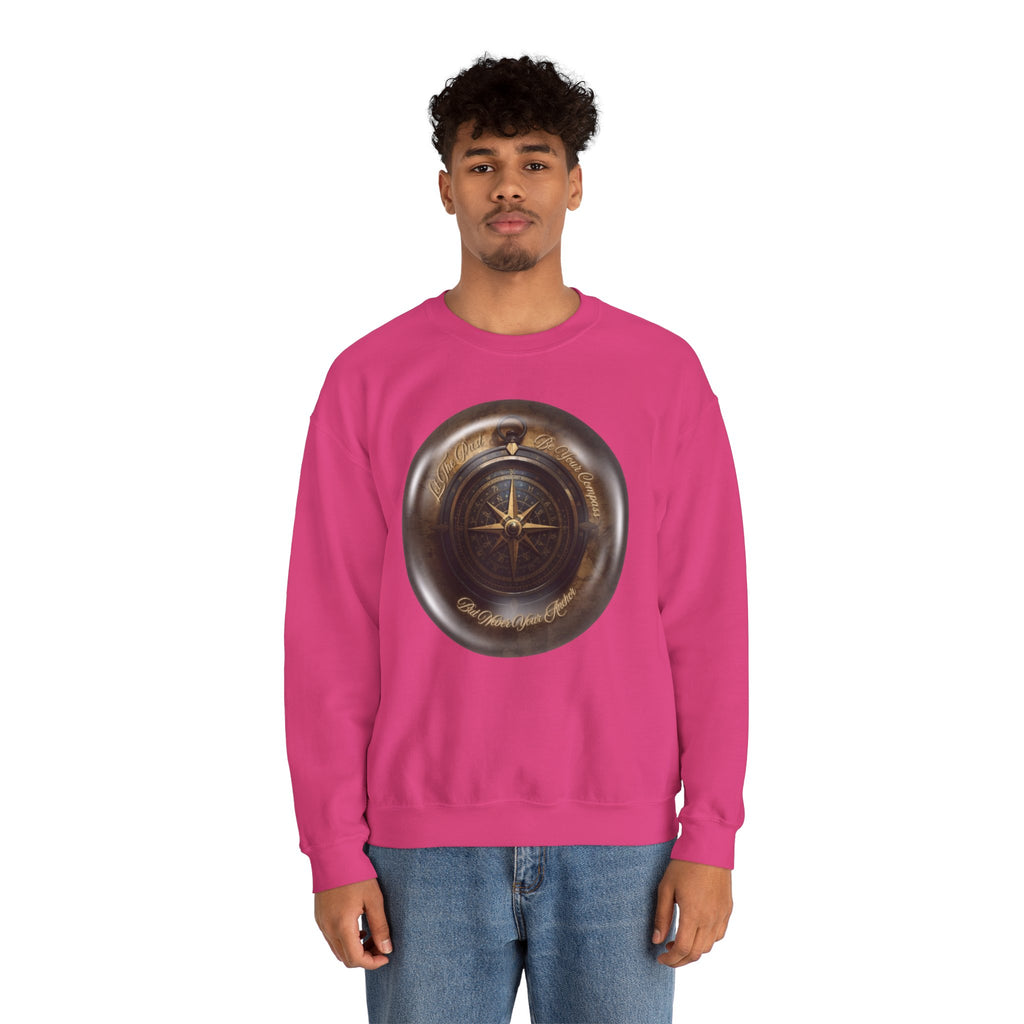 Let the past be your compass, but not your anchor - Sweatshirt