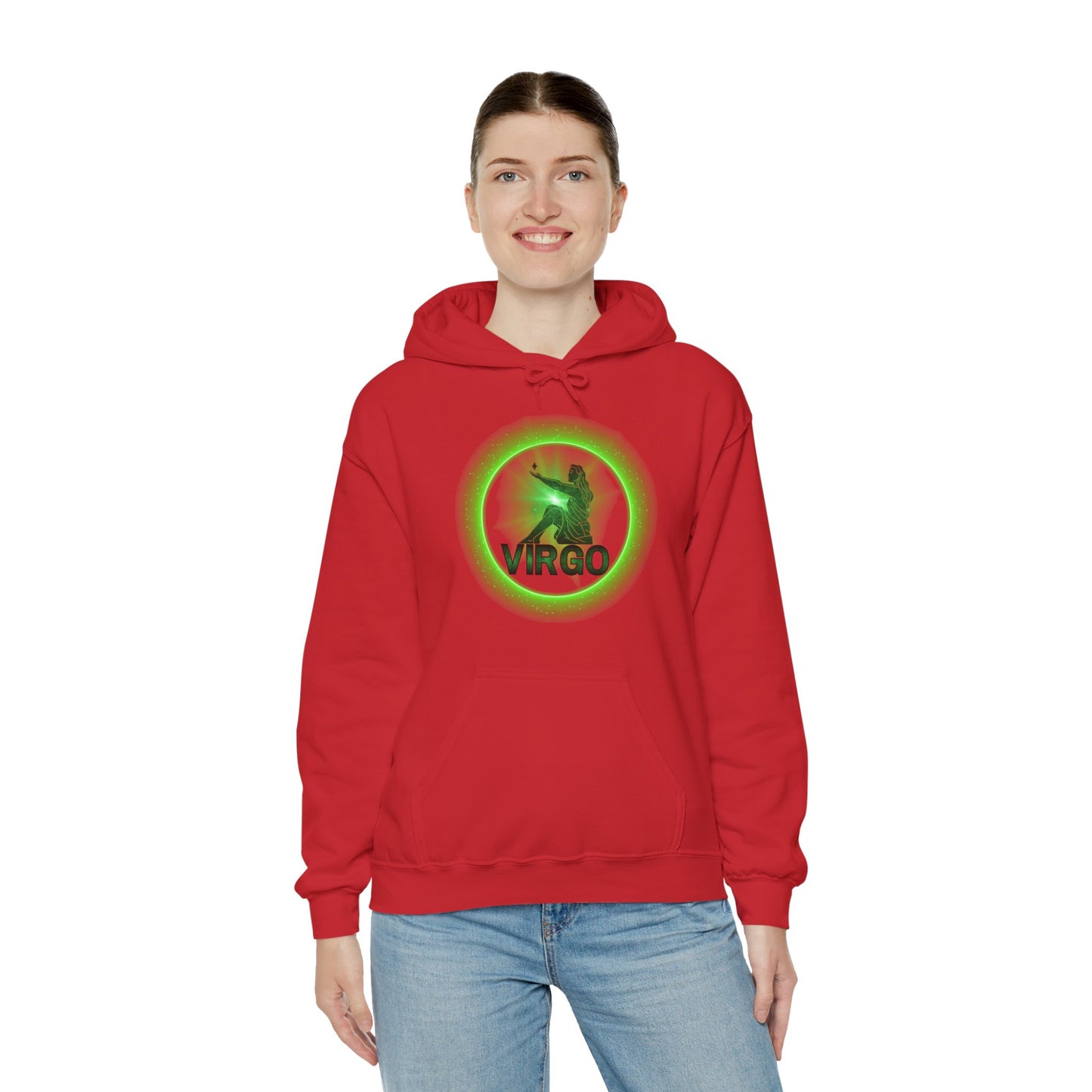 Virgo, Unisex Heavy Blend™ Hooded Sweatshirt