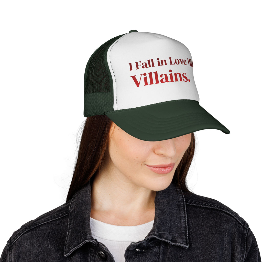 Trucker Cap — I Fall in Love With Villains.
