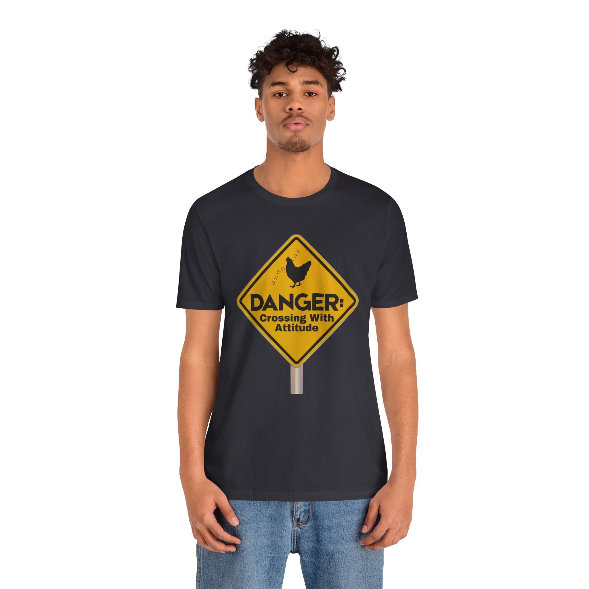 Danger: Crossing With Attitude - tee