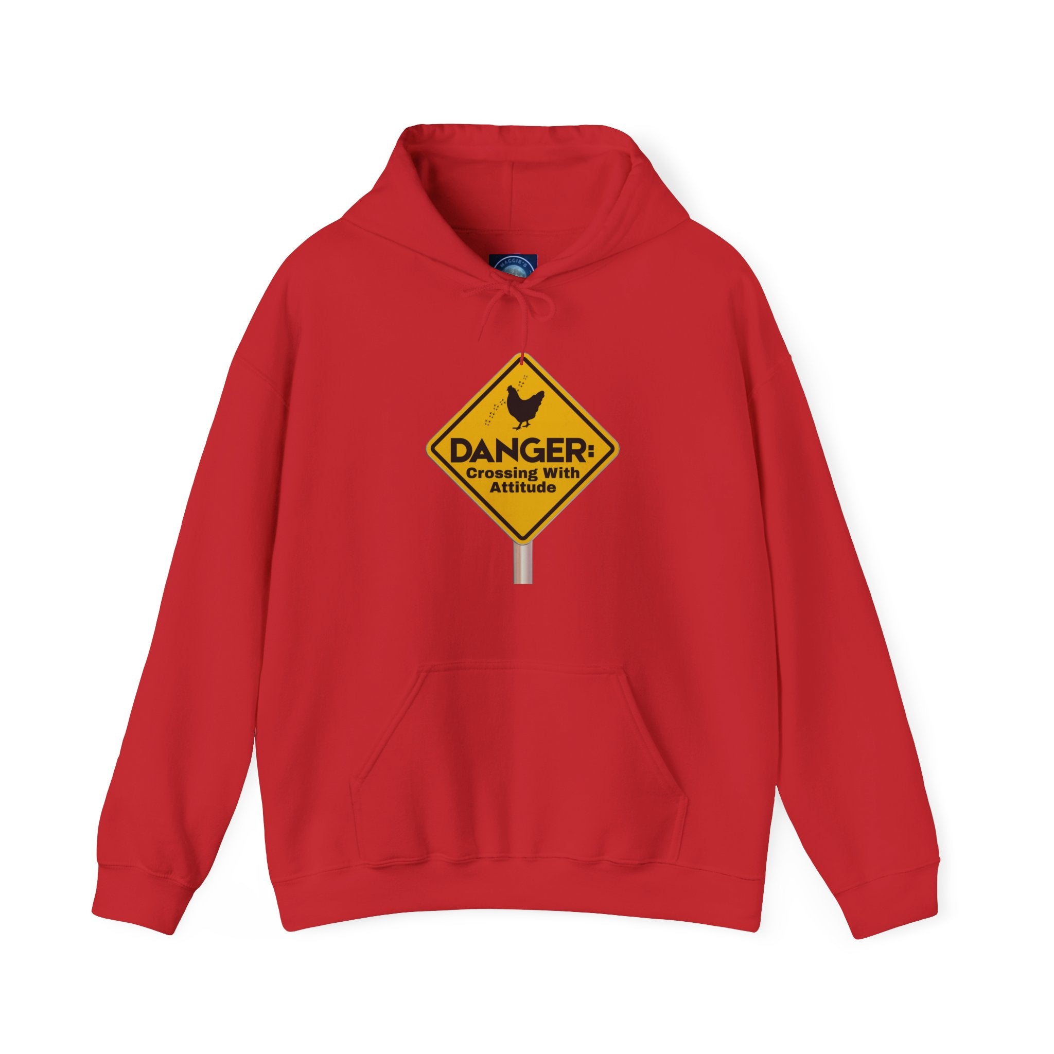 Danger: Crossing With Attitude - Hoodie