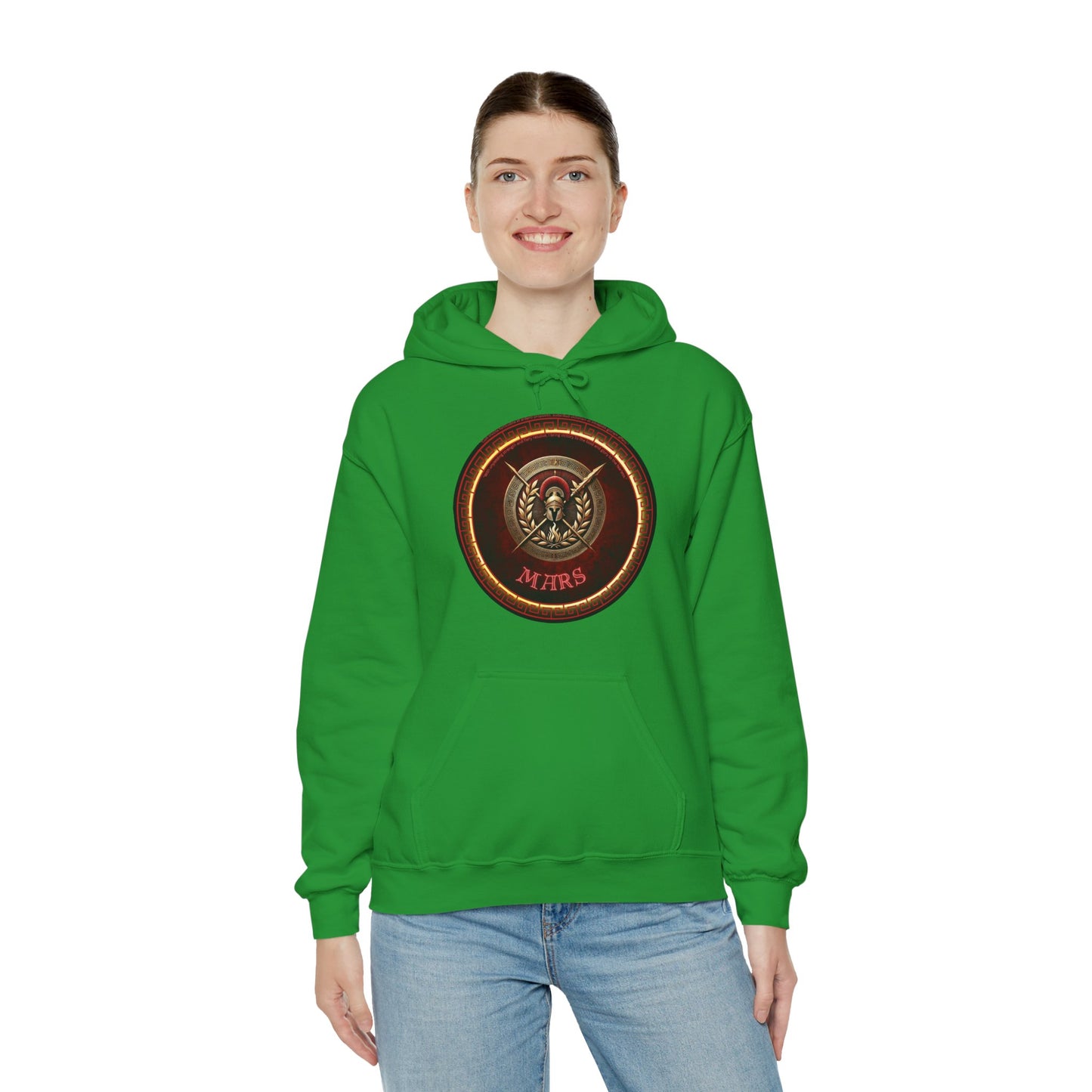 Mars, Unisex Heavy Blend™ Hooded Sweatshirt