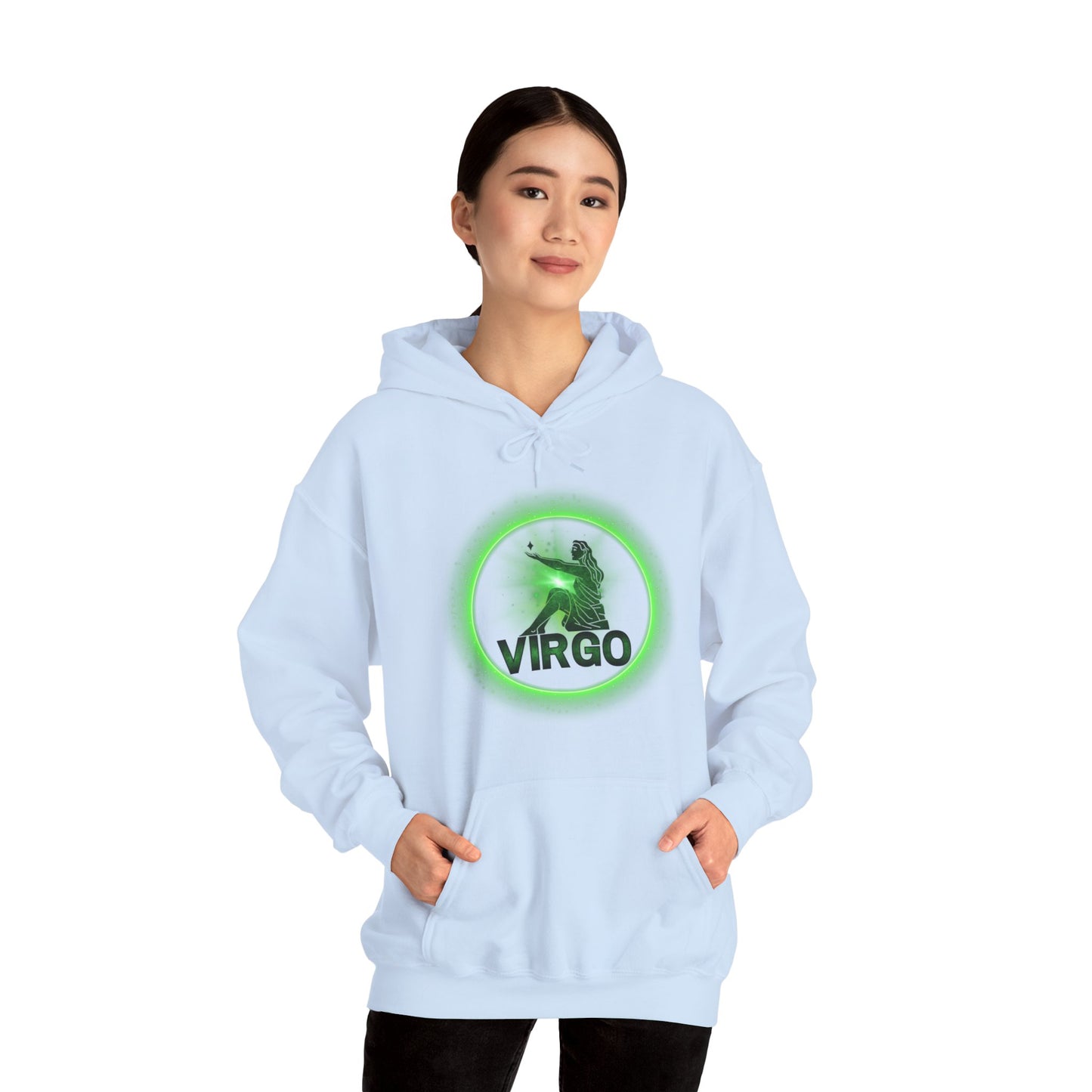 Virgo, Unisex Heavy Blend™ Hooded Sweatshirt