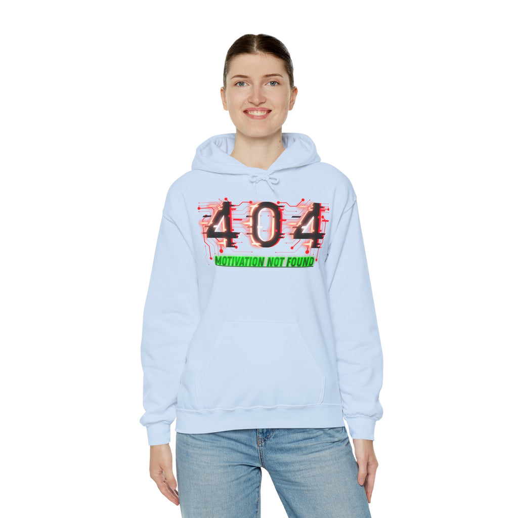 404 Motivation Not Found - Hoodie