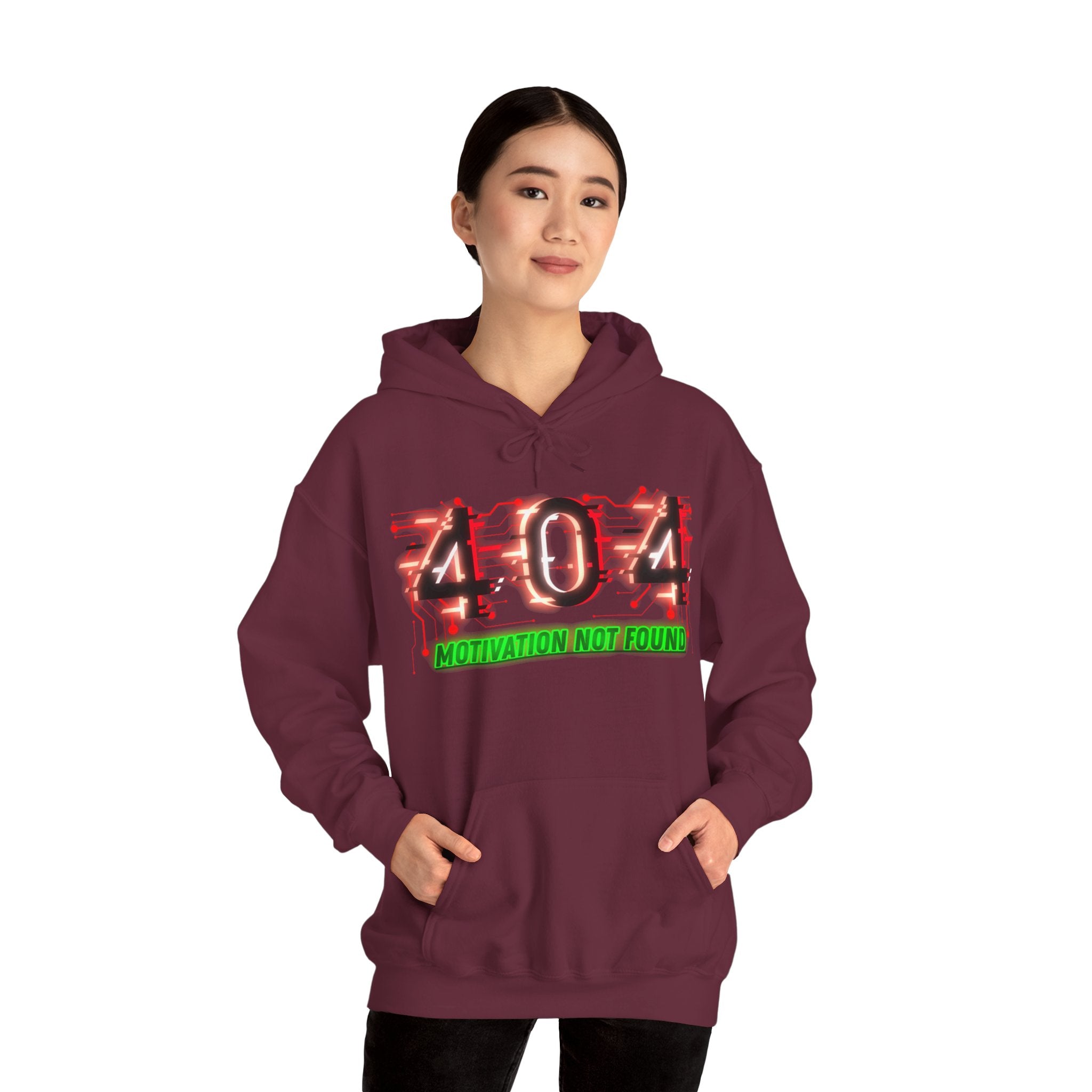 404 Motivation Not Found - Hoodie