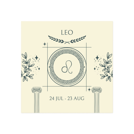 Leo, Square Magnet