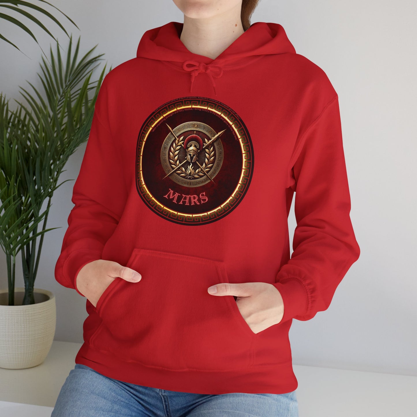 Mars, Unisex Heavy Blend™ Hooded Sweatshirt