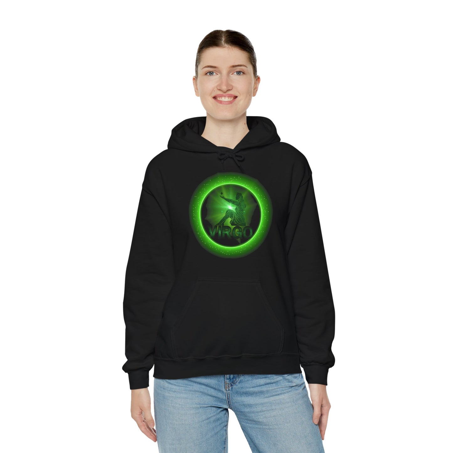 Virgo, Unisex Heavy Blend™ Hooded Sweatshirt