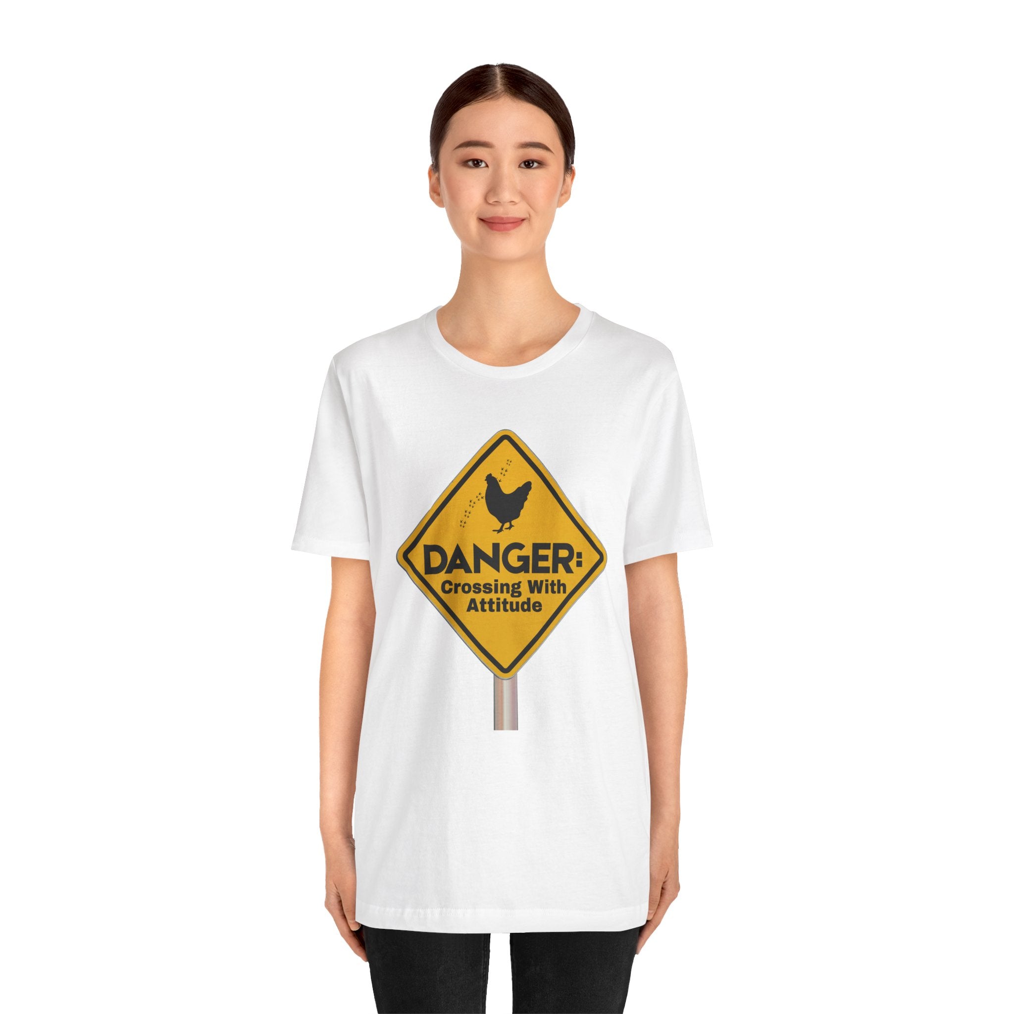 Danger: Crossing With Attitude - tee